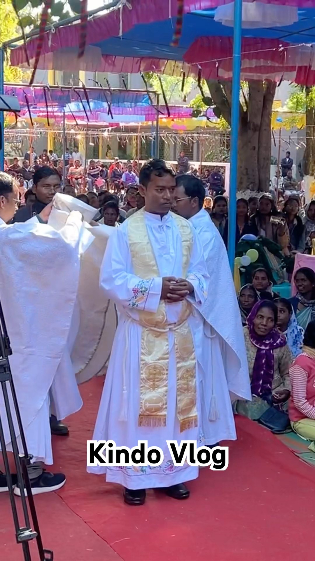 पुरोहिताभिषेक फा. प्रवीण विकाश खलखो ये.स / कुरडेग पल्ली , सिमडेगा , झारखण्ड part270